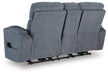 Studio Cave Power Reclining Loveseat with Console - Furniture Land (Milwaukee, WI)