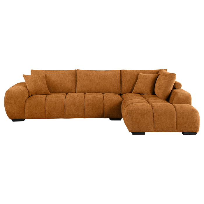Camacho Stationary Sectionals Upholstered - Furniture Land (Milwaukee, WI)