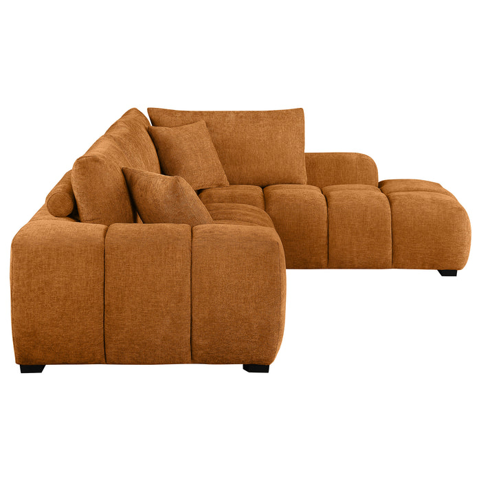 Camacho Stationary Sectionals Upholstered - Furniture Land (Milwaukee, WI)