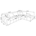 Camacho Stationary Sectionals Upholstered - Furniture Land (Milwaukee, WI)