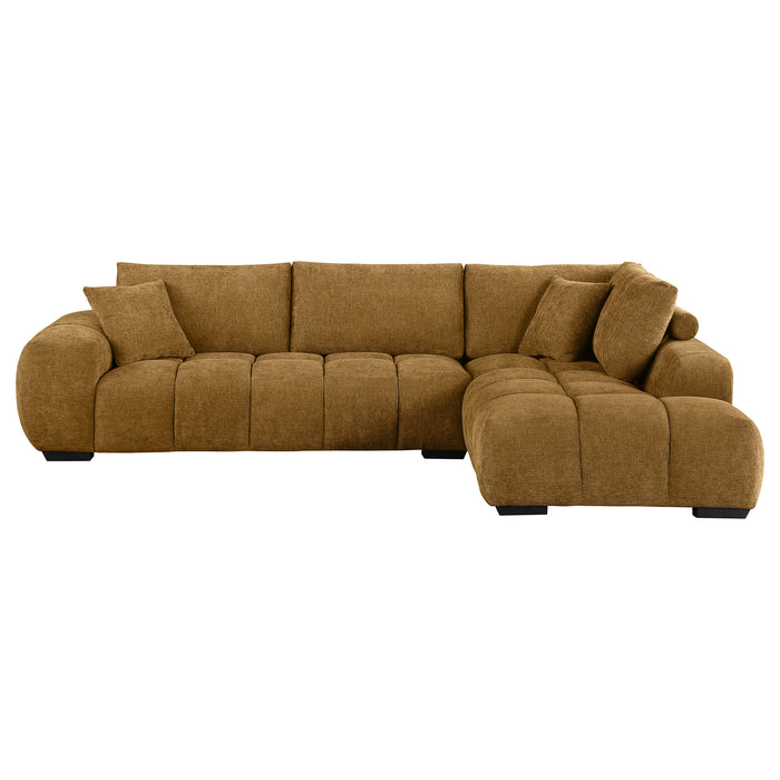 Camacho Stationary Sectionals Upholstered - Furniture Land (Milwaukee, WI)
