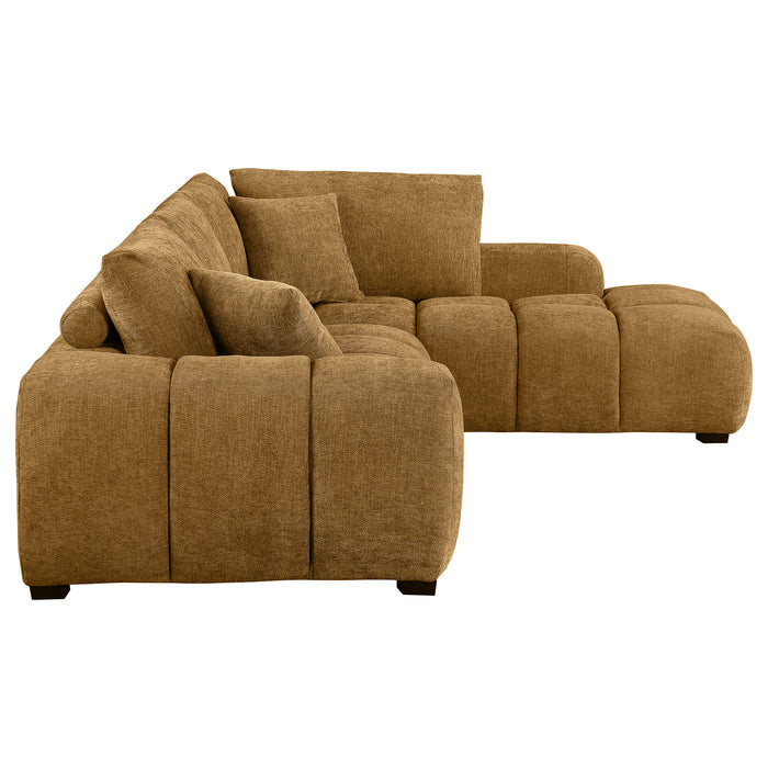 Camacho Stationary Sectionals Upholstered - Furniture Land (Milwaukee, WI)