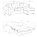 Storey Sleeper Sectionals - Furniture Land (Milwaukee, WI)