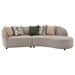 Fayette Stationary Sectionals Greige - Furniture Land (Milwaukee, WI)