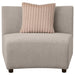 Fayette Upholstered Armless Chair Greige - Furniture Land (Milwaukee, WI)
