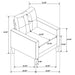 Bowen Stationary 3 Pc Sets - Furniture Land (Milwaukee, WI)
