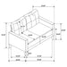 Bowen Stationary 3 Pc Sets - Furniture Land (Milwaukee, WI)