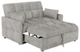 Cotswold Tufted Cushion Sleeper Sofa Bed Light Grey & Dark Grey - Furniture Land (Milwaukee, WI)