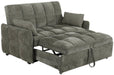 Cotswold Tufted Cushion Sleeper Sofa Bed Light Grey & Dark Grey - Furniture Land (Milwaukee, WI)
