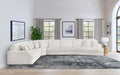 Emberson Upholstered Modular Sectional Sofa Ivory - Furniture Land (Milwaukee, WI)
