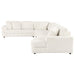 Emberson Upholstered Modular Sectional Sofa Ivory - Furniture Land (Milwaukee, WI)