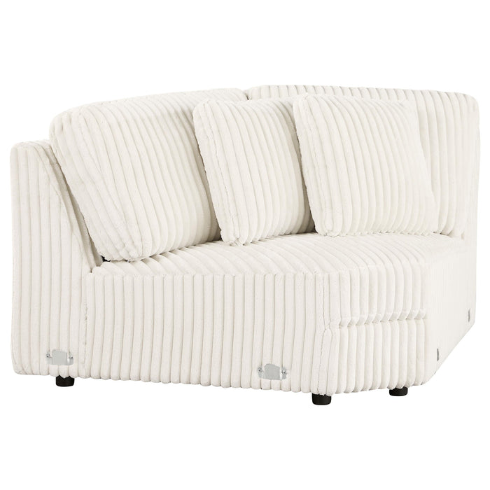 Emberson Upholstered Modular Sectional Sofa Ivory - Furniture Land (Milwaukee, WI)