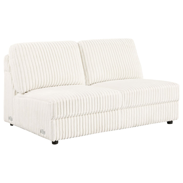 Emberson Upholstered Modular Sectional Sofa Ivory - Furniture Land (Milwaukee, WI)