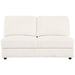 Emberson Upholstered Armless Loveseat Ivory - Furniture Land (Milwaukee, WI)
