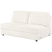 Emberson Upholstered Armless Loveseat Ivory - Furniture Land (Milwaukee, WI)