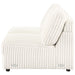 Emberson Upholstered Armless Loveseat Ivory - Furniture Land (Milwaukee, WI)