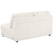 Emberson Upholstered Armless Loveseat Ivory - Furniture Land (Milwaukee, WI)