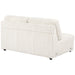 Emberson Upholstered Armless Loveseat Ivory - Furniture Land (Milwaukee, WI)