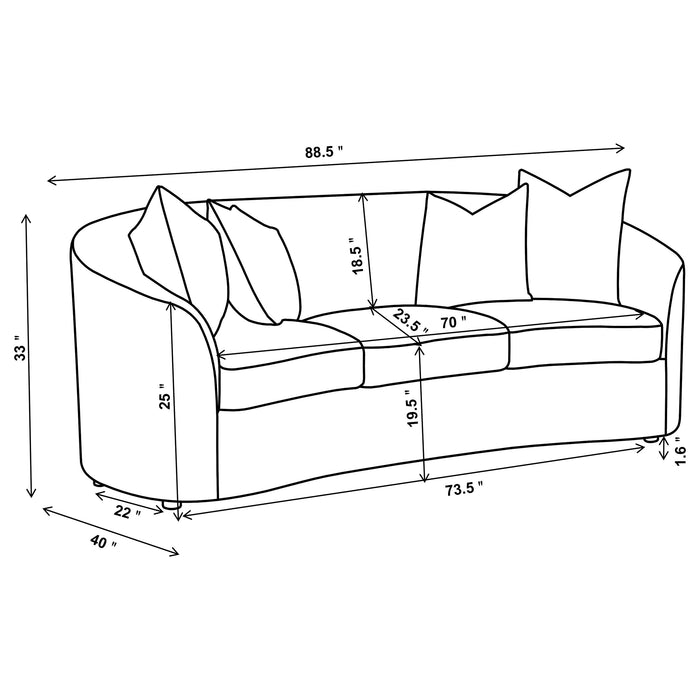 Rainn Living room set - Furniture Land (Milwaukee, WI)