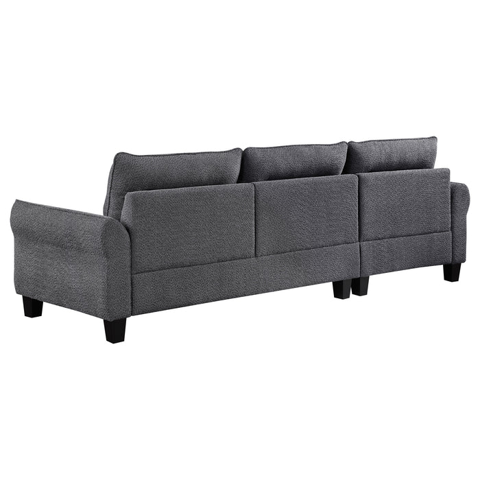 Caspian Stationary Sectionals - Furniture Land (Milwaukee, WI)