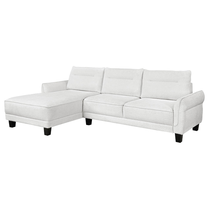 Caspian Stationary Sectionals - Furniture Land (Milwaukee, WI)