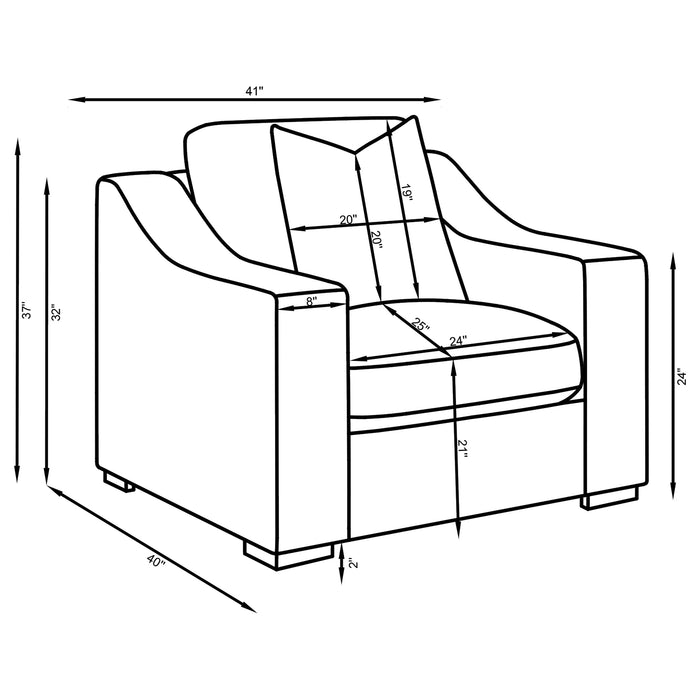 Ashlyn Stationary 3 Pc Sets - Furniture Land (Milwaukee, WI)