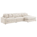 Blaine Upholstered Reversible Chaise Sectional Sofa - Furniture Land (Milwaukee, WI)