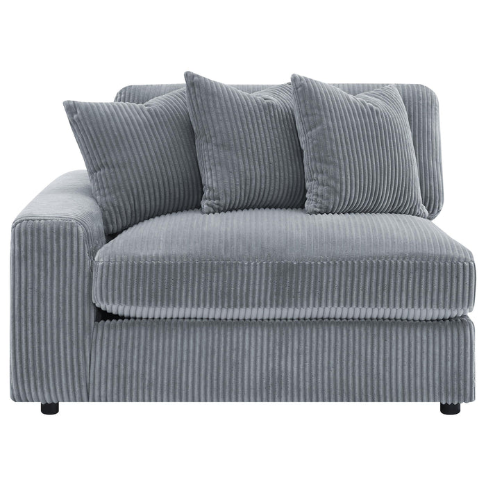 Blaine Upholstered Reversible Chaise Sectional Sofa - Furniture Land (Milwaukee, WI)