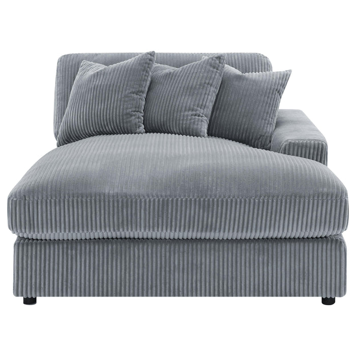 Blaine Upholstered Reversible Chaise Sectional Sofa - Furniture Land (Milwaukee, WI)