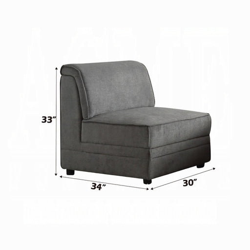 Bois Modular-Armless Chair - Furniture Land (Milwaukee, WI)