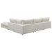 Serene 5-piece Upholstered Modular Sectional Sofa Beige - Furniture Land (Milwaukee, WI)