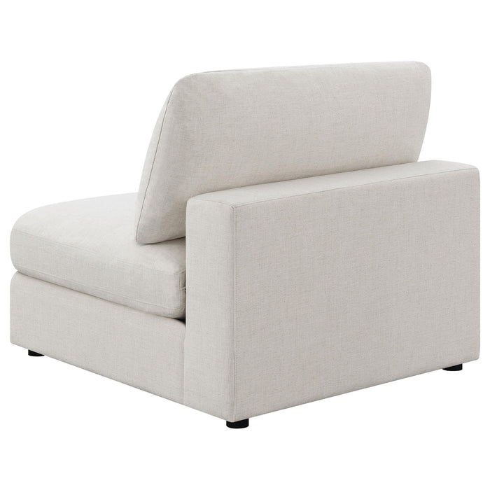 Serene 5-piece Upholstered Modular Sectional Sofa Beige - Furniture Land (Milwaukee, WI)