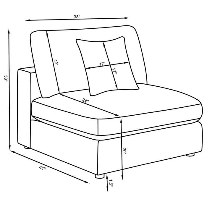 Serene Modular Sectionals sofa sets - Furniture Land (Milwaukee, WI)