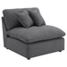 Hobson 6-piece Upholstered Modular Sectional Sofa Charcoal - Furniture Land (Milwaukee, WI)