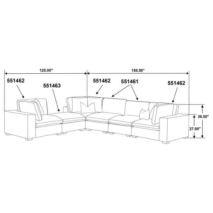 Lakeview Sectionals - Furniture Land (Milwaukee, WI)