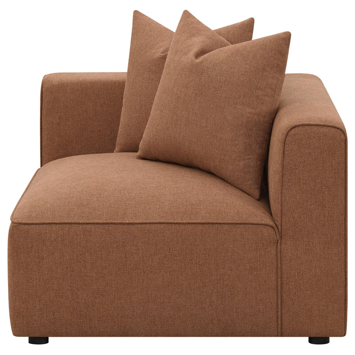 Jennifer Upholstered Corner Chair - Furniture Land (Milwaukee, WI)