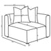 Jennifer Upholstered Corner Chair - Furniture Land (Milwaukee, WI)
