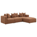 Jennifer Upholstered Corner Chair - Furniture Land (Milwaukee, WI)