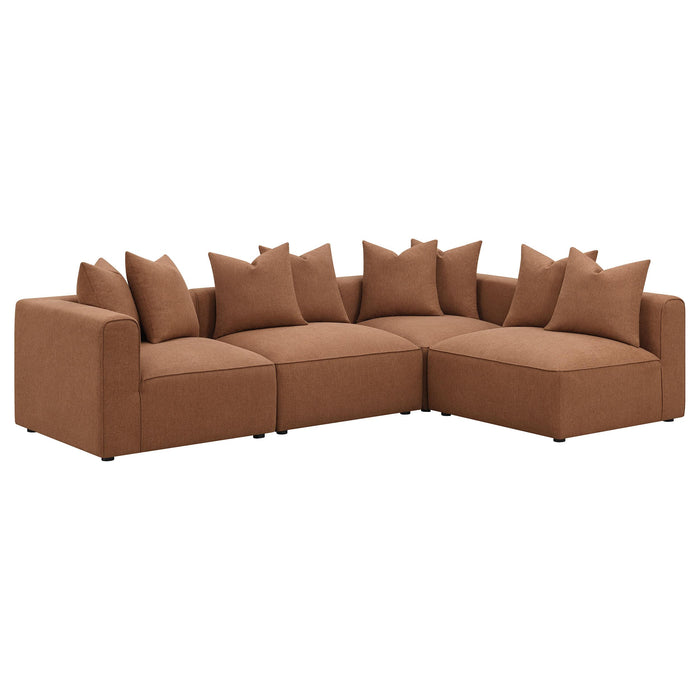 Jennifer Upholstered Corner Chair - Furniture Land (Milwaukee, WI)