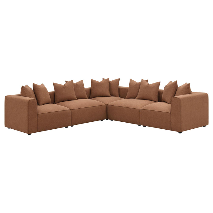 Jennifer Upholstered Corner Chair - Furniture Land (Milwaukee, WI)