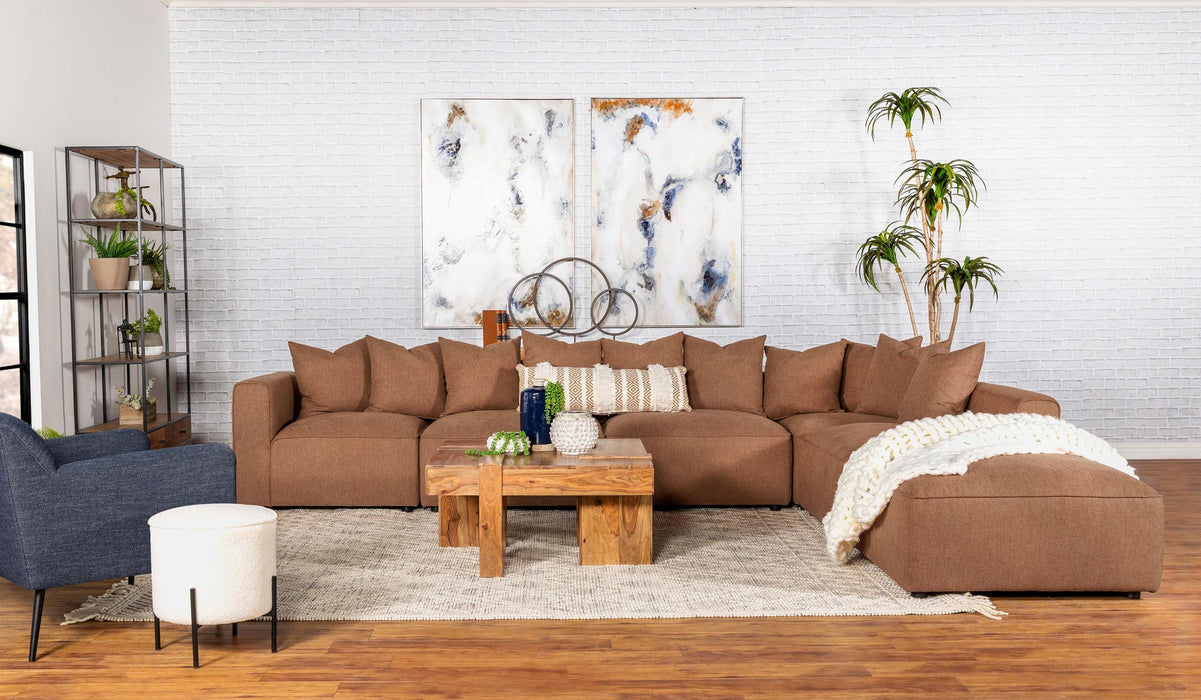 Jennifer Upholstered Corner Chair - Furniture Land (Milwaukee, WI)