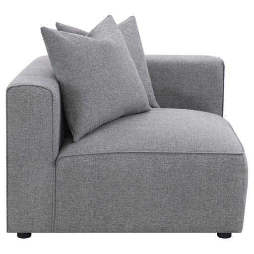 Jennifer Upholstered Corner Chair - Furniture Land (Milwaukee, WI)