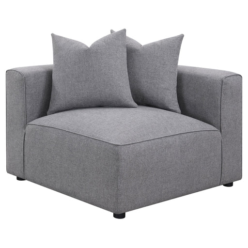 Jennifer Upholstered Corner Chair - Furniture Land (Milwaukee, WI)