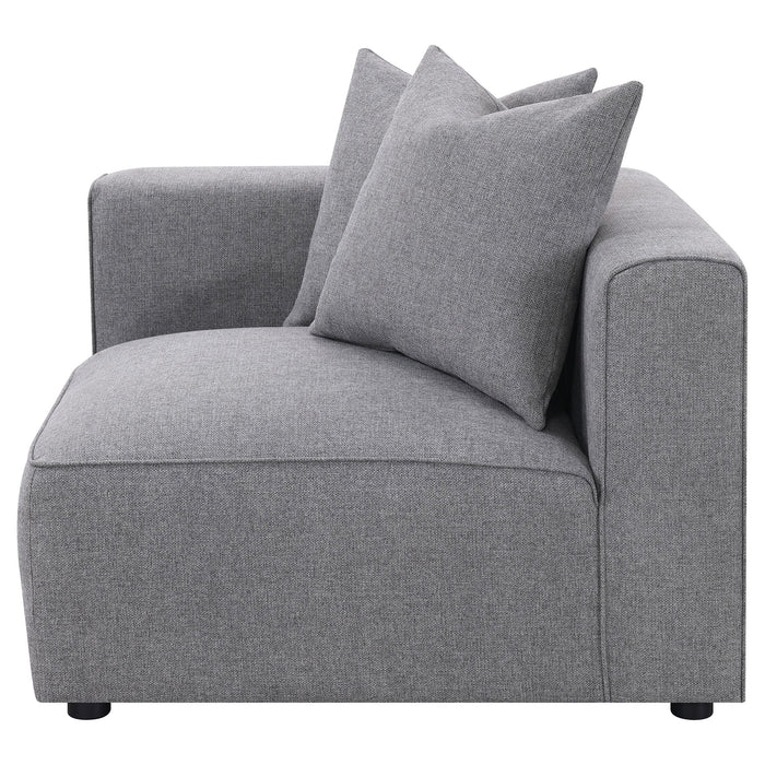 Jennifer Upholstered Corner Chair - Furniture Land (Milwaukee, WI)