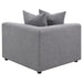 Jennifer Upholstered Corner Chair - Furniture Land (Milwaukee, WI)