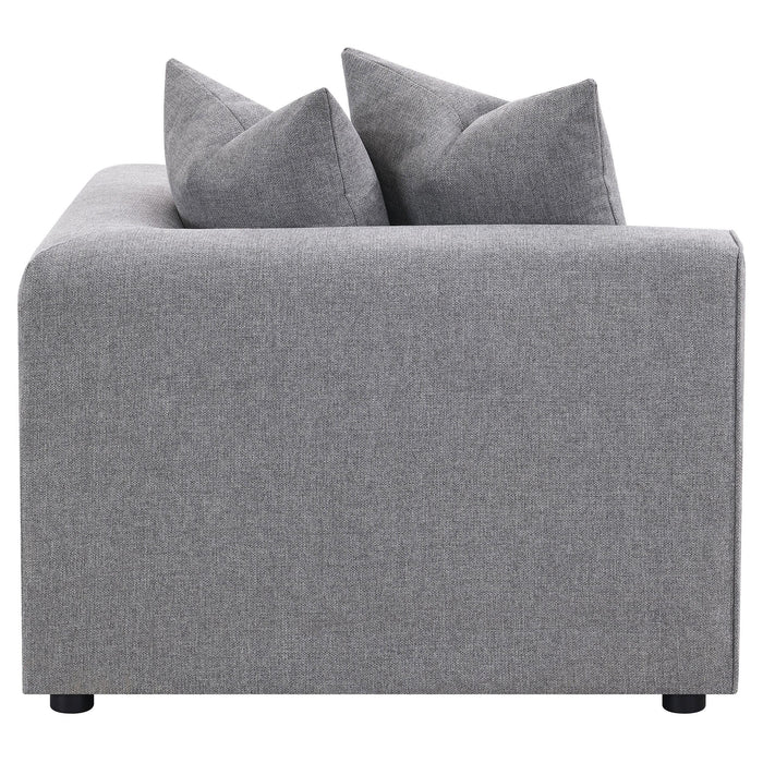 Jennifer Upholstered Corner Chair - Furniture Land (Milwaukee, WI)