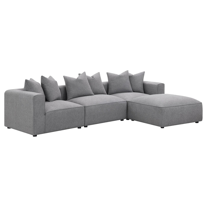Jennifer Upholstered Corner Chair - Furniture Land (Milwaukee, WI)