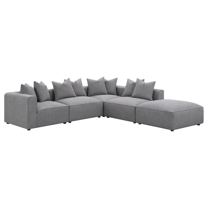 Jennifer Upholstered Corner Chair - Furniture Land (Milwaukee, WI)
