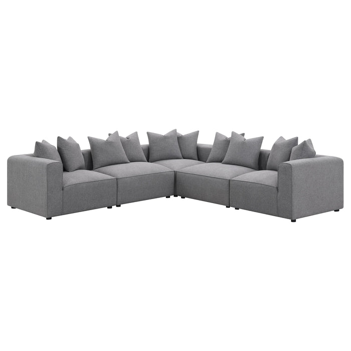 Jennifer Upholstered Corner Chair - Furniture Land (Milwaukee, WI)