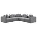Jennifer Upholstered Corner Chair - Furniture Land (Milwaukee, WI)